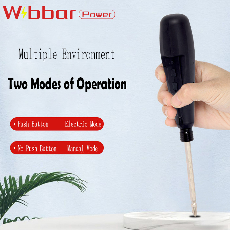 Electric Screwdriver Small Straight Handle Lithium Tool