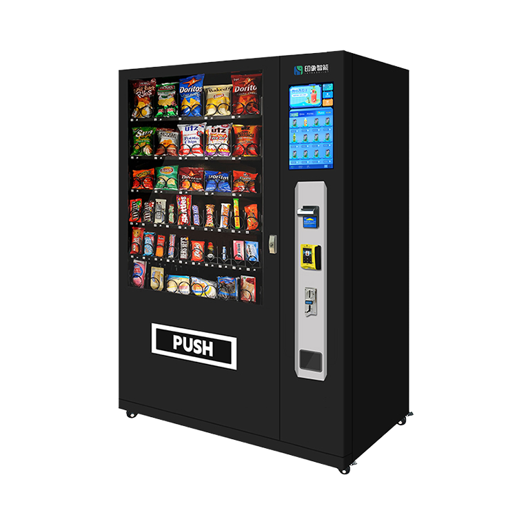 Imt Popular Smart Snack & Drink Vending Machine with Double Layer Doors