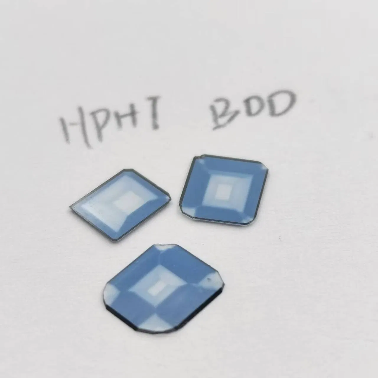 E15-E17-E19-E20 Light Concentrition Dark Concentrition Boron Doped Diamond Plate Bdd Diamond Grit Bdd Films for Treating Waste Water