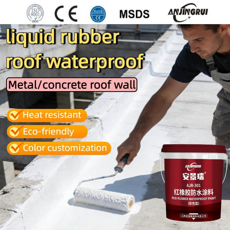 Factory Sales Liquid Rubber Roof Coating for Building Sealing Acrylic Waterproof Coating
