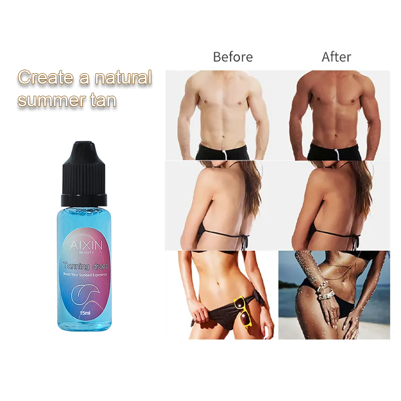 Beauty Cosmetics Skin Care Sunless Fake Tan Accelerator Self Tanning Drops