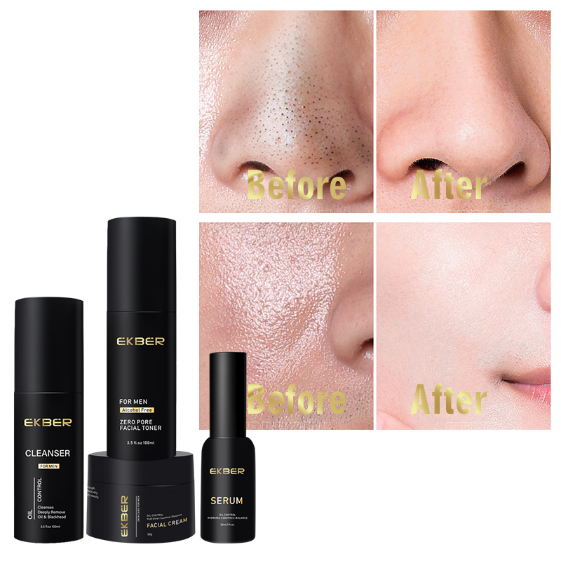 Private Label Men Skincare Set Moisturizing Restore Oil Control Facial Set Skin Care