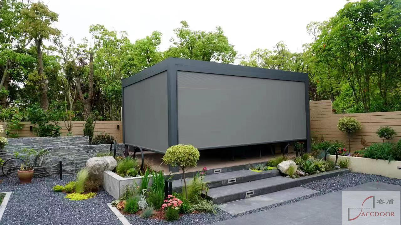 Electric Louvered Pergola (roof, gazebo)