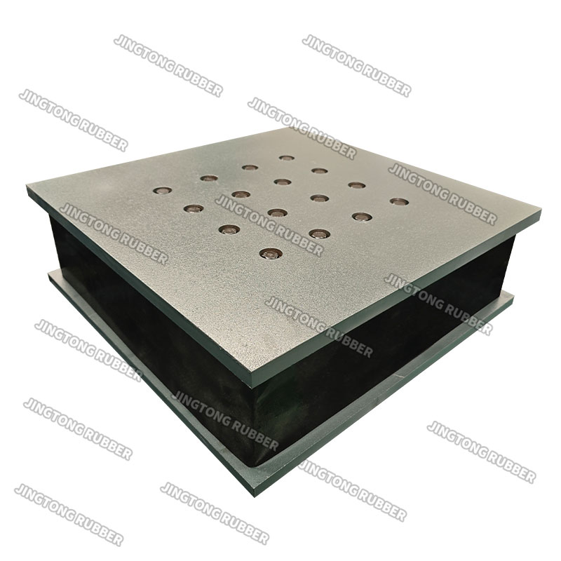 Shock-Absorbing Bridge Bearings Natural Rubber Seismic Isolation Bearings for Building Vibration Damping