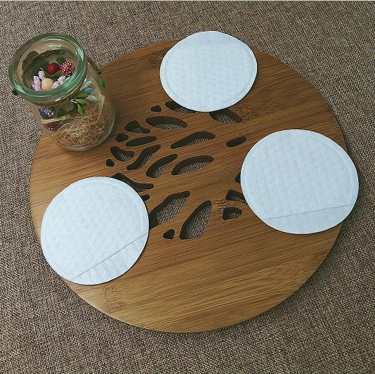 Round Cotton Pad for Face Makeup Remover Soft and Thin Pads for Toner and Skincare