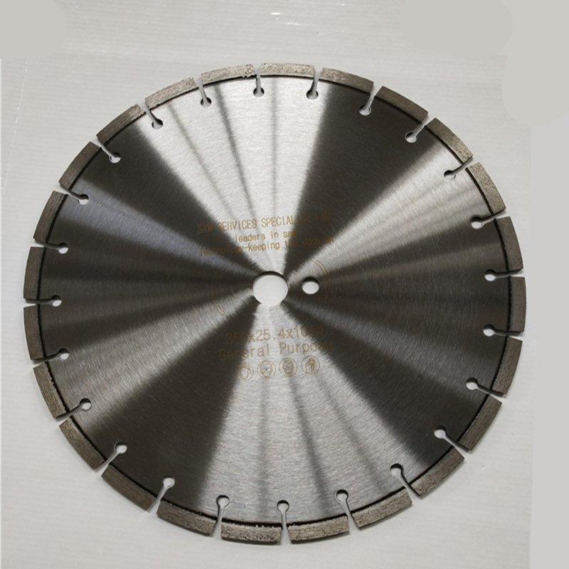 350mm Laser Welded General Purpose Universal Concrete Stone Brick Diamond Cutting Blade Disc