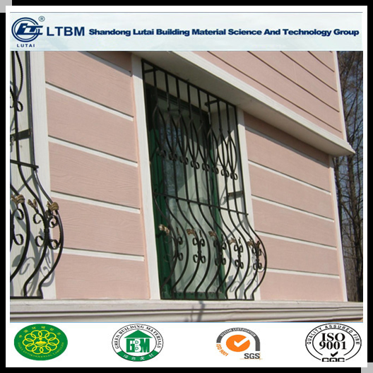 6mm Decorative Wooden Grain Fiber Cement Board