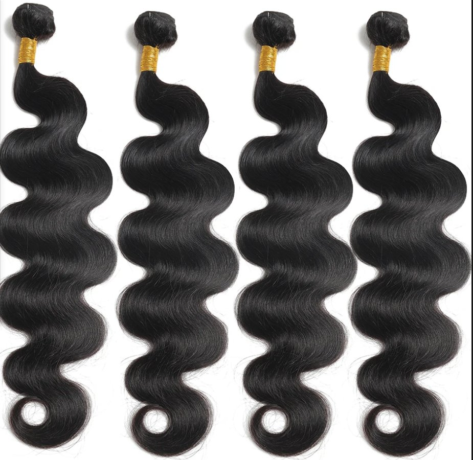 18"Raw Indian Remy Virgin Unprocessed 100% Human Hair Bodywave Hair Extensions
