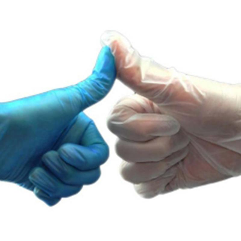 Sterilized Disposable Latex Examination Gloves Powder or Powder Free