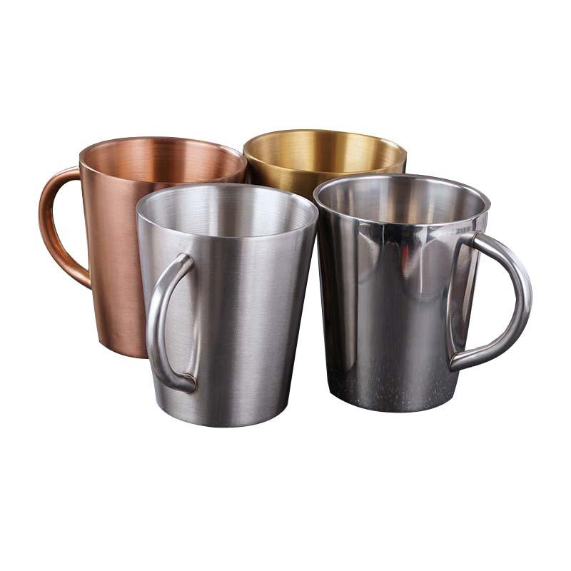 304 Stainless Steel Double Layer Water Cup