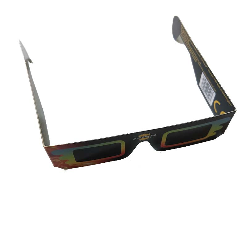 Customized Logo Solar Eclipse 3D Paper Glasses