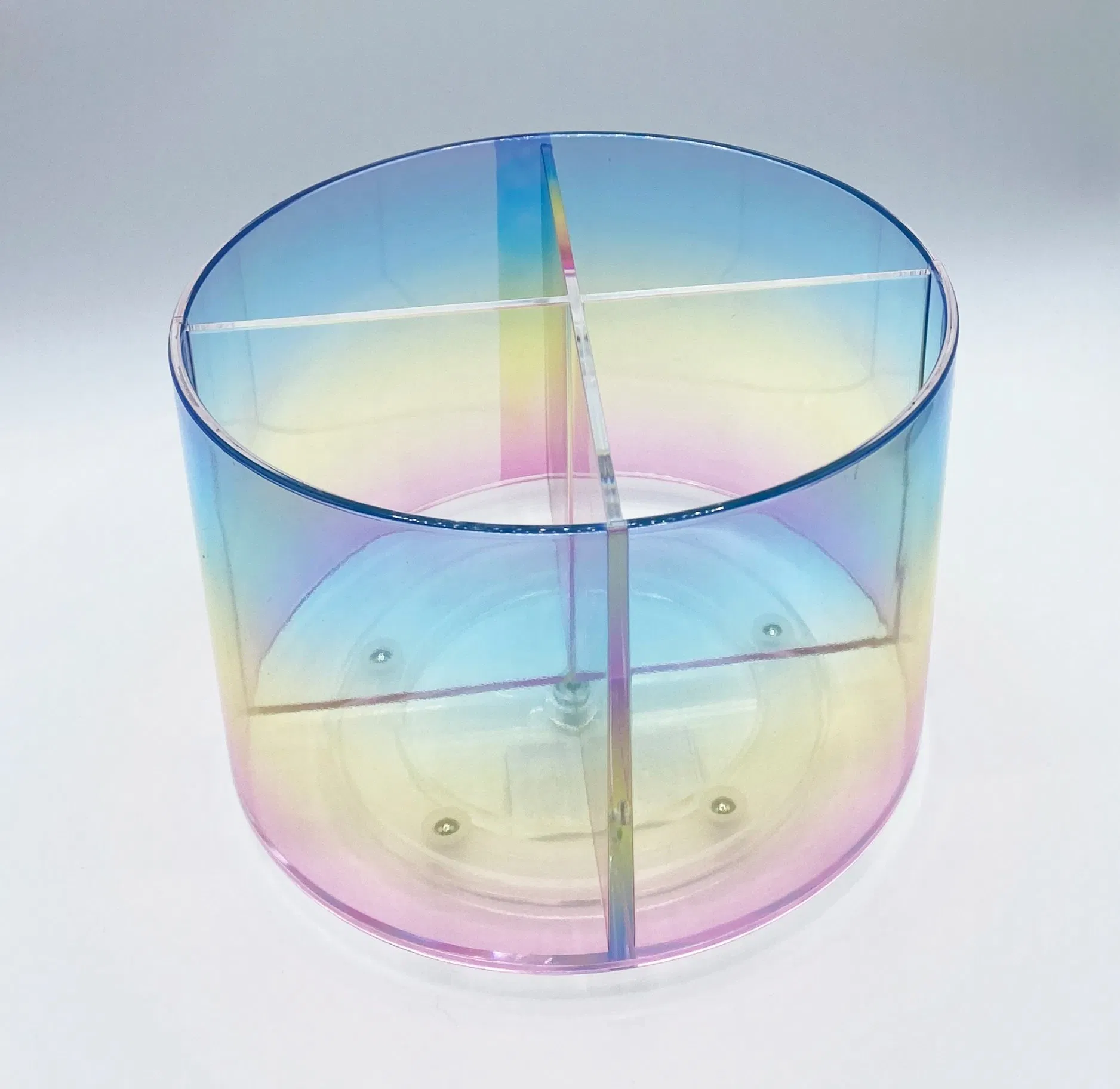 Acyrlic Rainbrow Color Promotion Gift Makeup Brush Holder