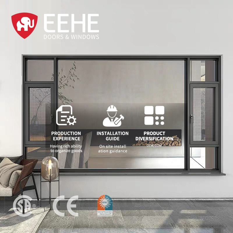 Современное окно Eehe Modern 4 Lite с качественным козырьком