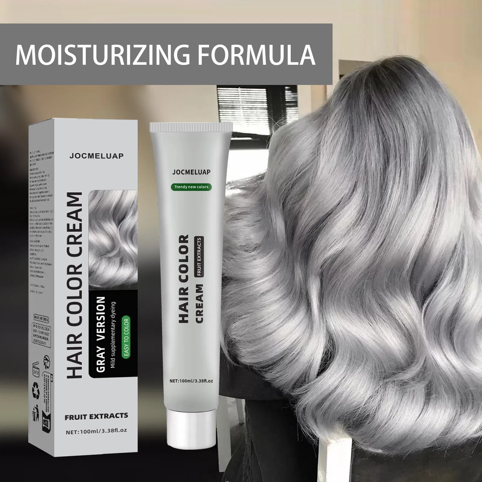 OEM ODM Hair Dyeing Cream Hair Dye for Professional Salon Dye Cream Permanent Salon Ammonia Hair Color Cream