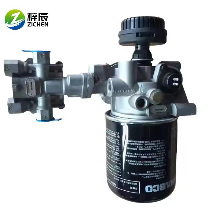 Воздушный осушитель с четырехходовым клапаном и фильтрующим блоком