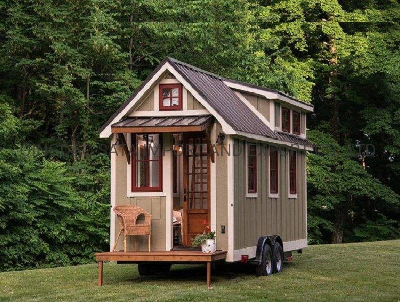 Simple Steel Frame Tiny House on Wheels Trailer Travel Home