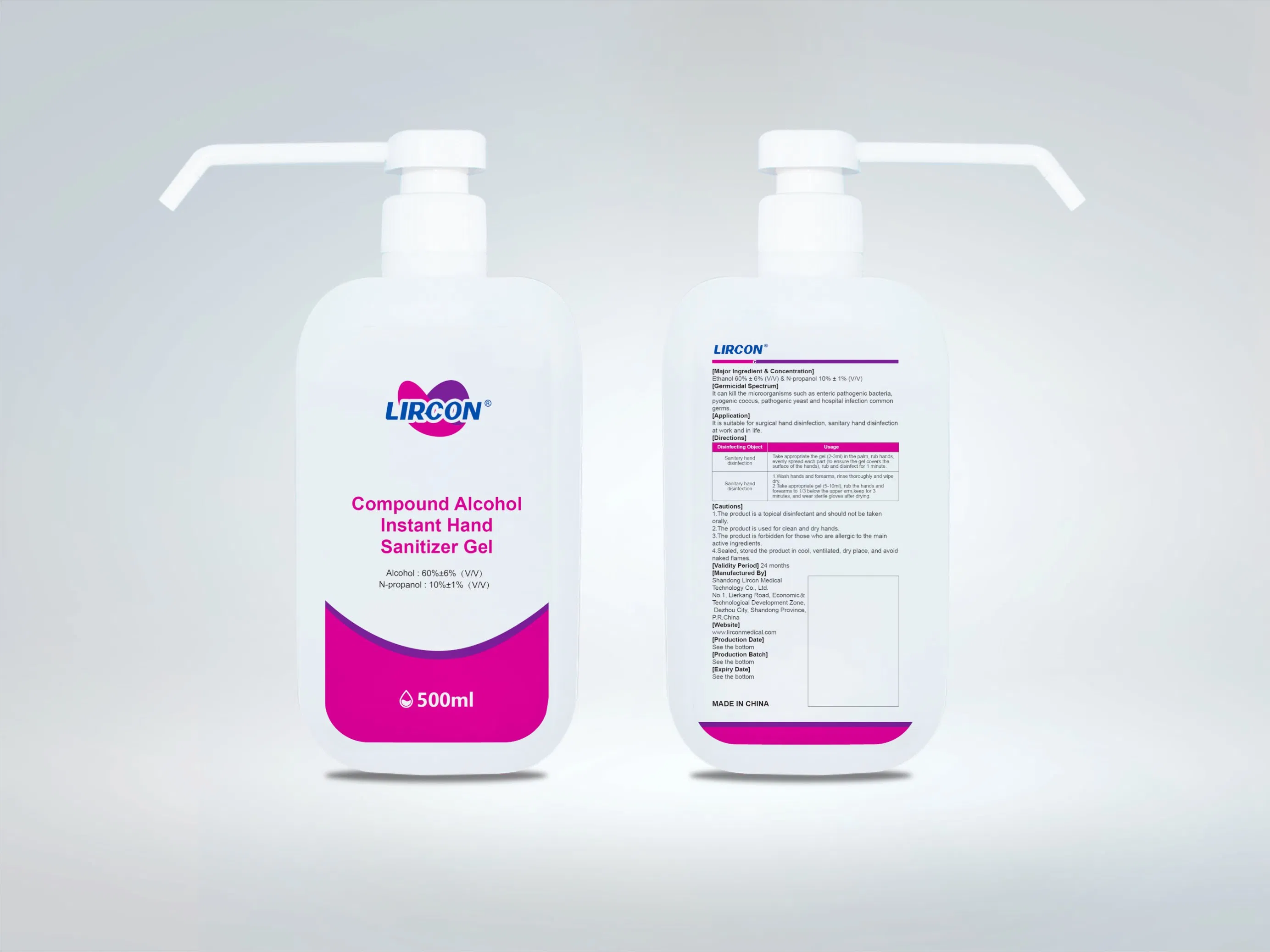Made in China Wash Free Advanced Instant Alcohol Hand Sanitizer Gel