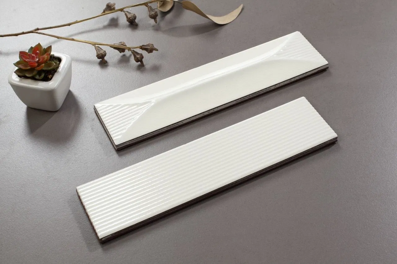 Good Quality Glazed Glossy Ceramic Tiles White Wall Tile Subway Tile Sheet for Home Decoration Beautiful Decorative