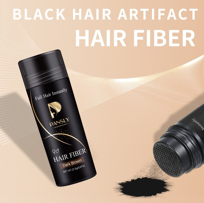 Online Wholesale and Retail Real Fibers Custom Human Mixed Weaving Logo Synthetic Powder Sprayer Keratin Black Hair Fiber