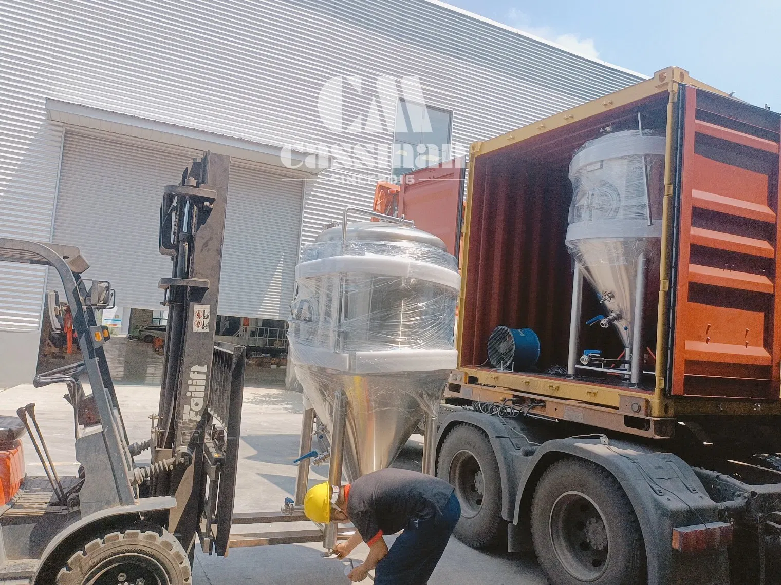 5 Bbl Conical Fermenter Making Beer Equipment