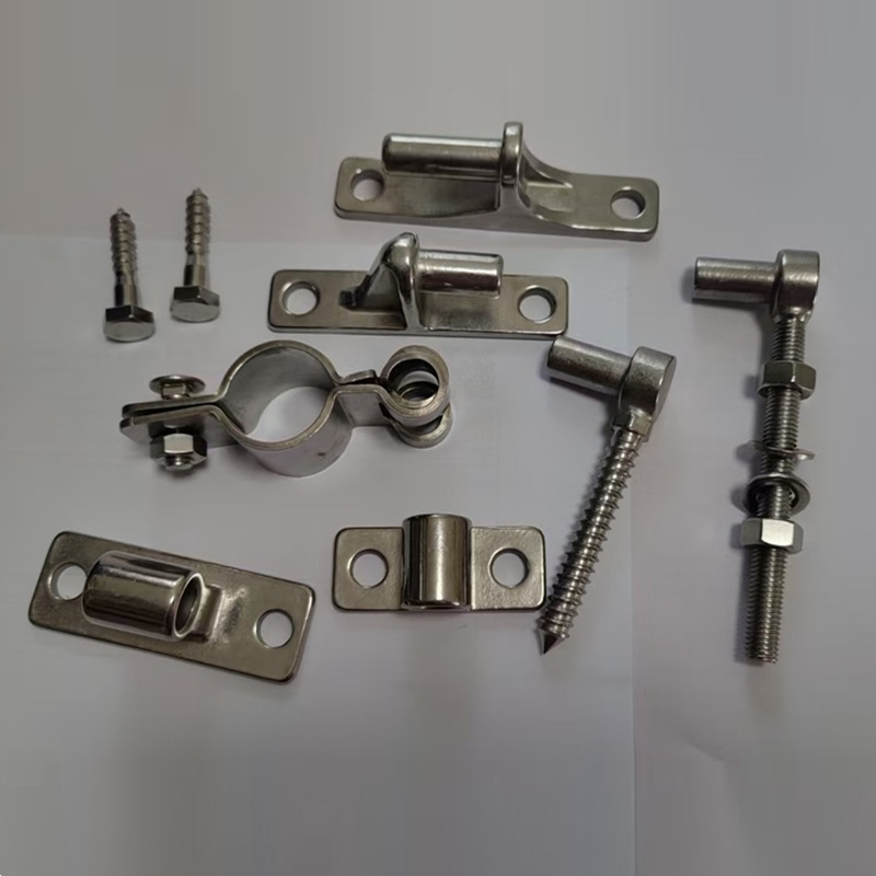 Welded Chain Link Hinge for Reliable Wall Mount Gate Security