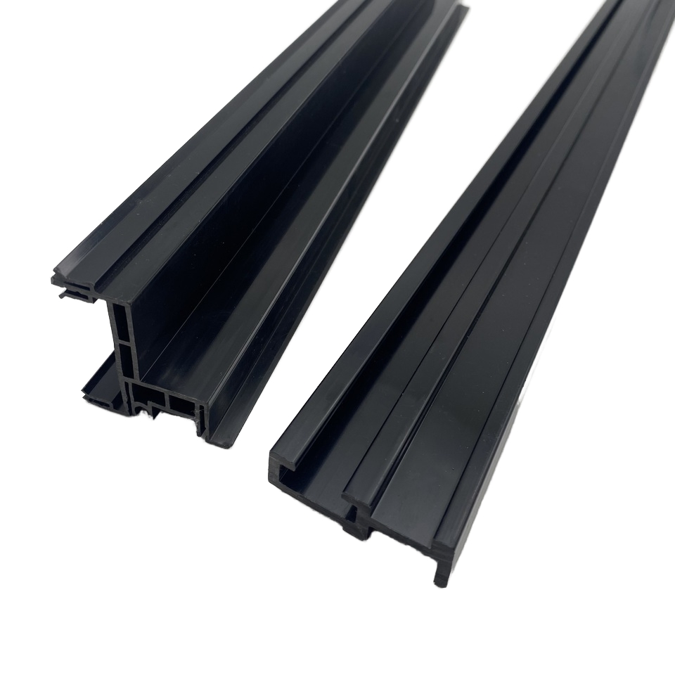 UPVC Profile Manufacturers Custom UV Protection Co-Extrusion UPVC Plastic Profile PVC Extrusion Channel