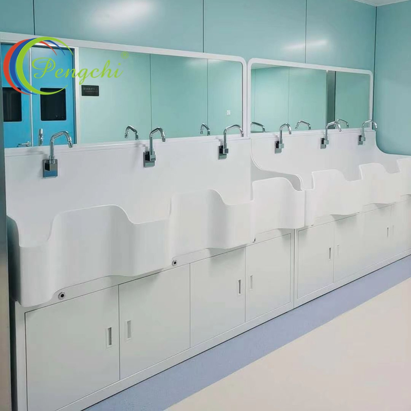 Intelligent Stainless Steel Hospital Water Sink with Custom Color Option