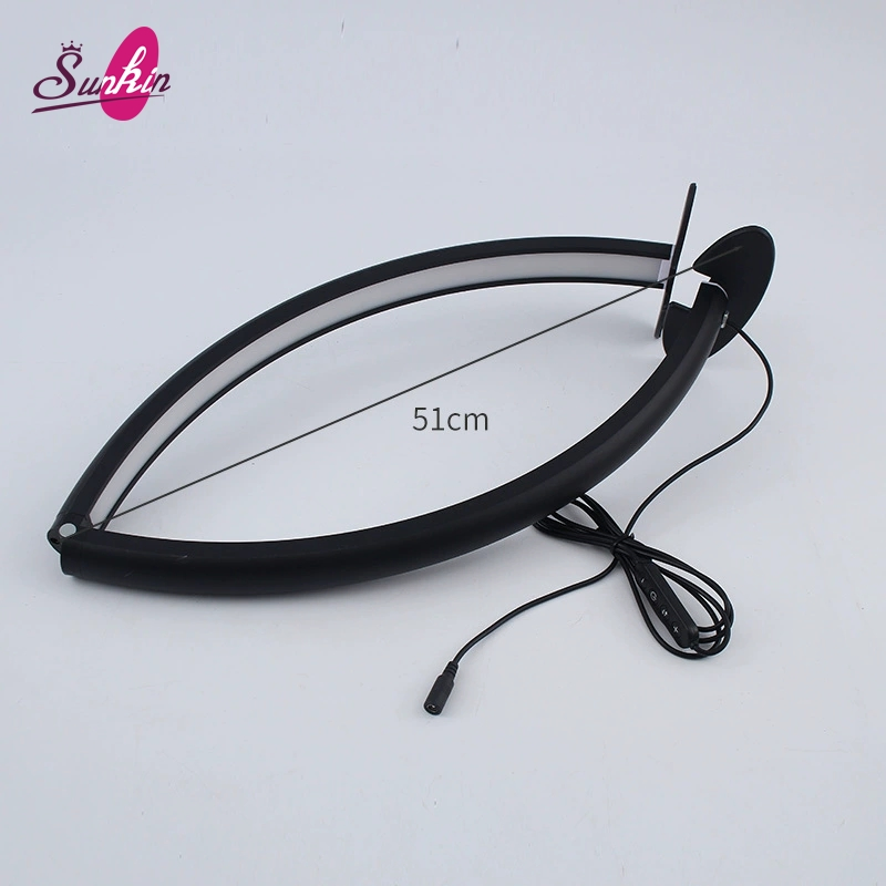 Foldable U-Shape Halfmoon LED Lamp Nail Salon Desk Lamp LED Nail Lamp