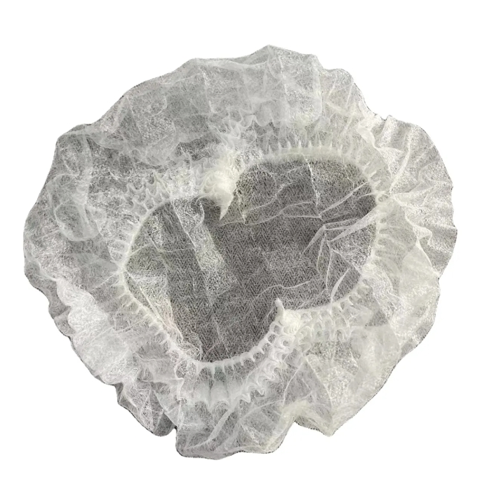 Big Disposable Non Woven Cap Bouffant Caps Disposable Round Head Cap
