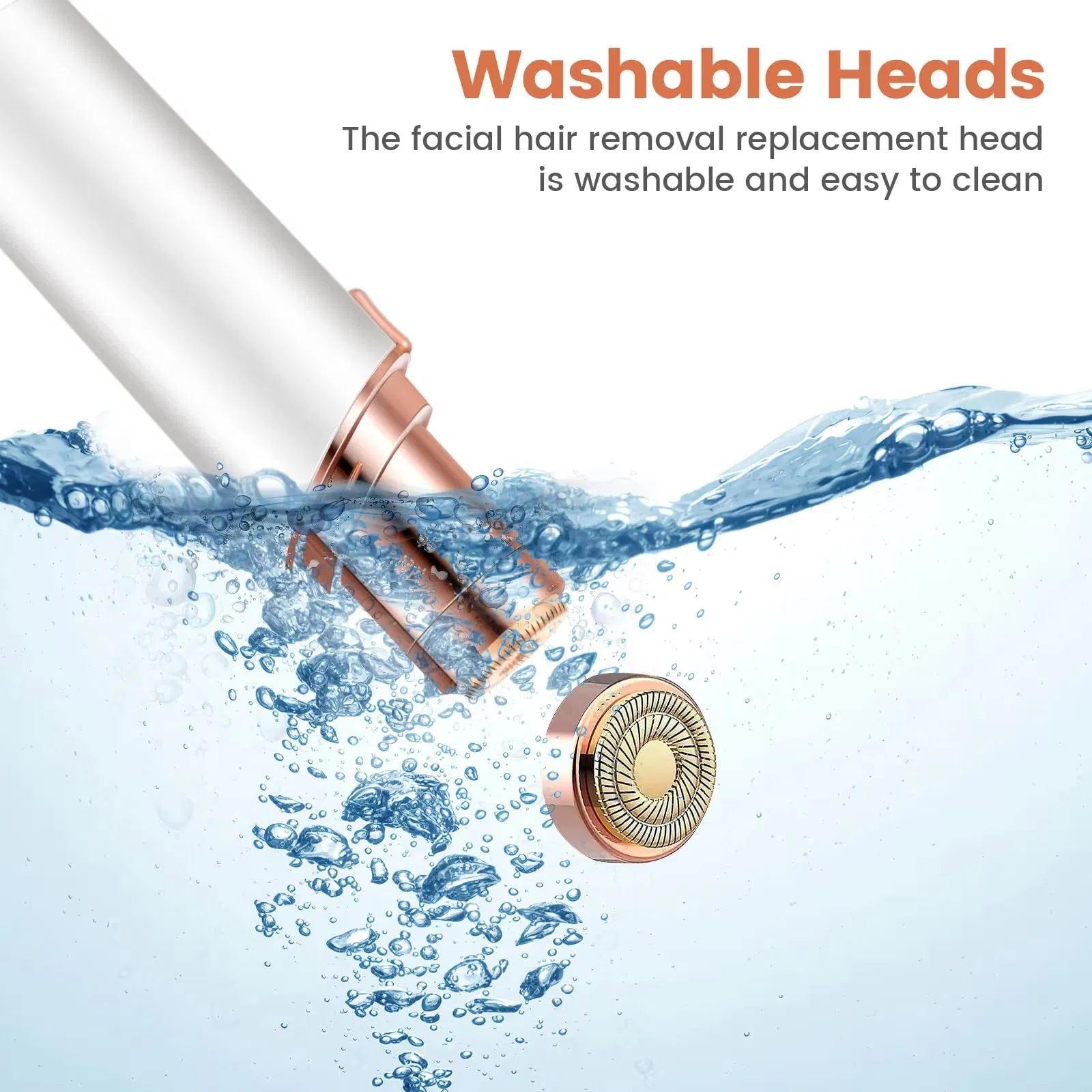 Lady Portable Facial Body Hair Remover Mini Epilator Electric Eyebrow Trimmer