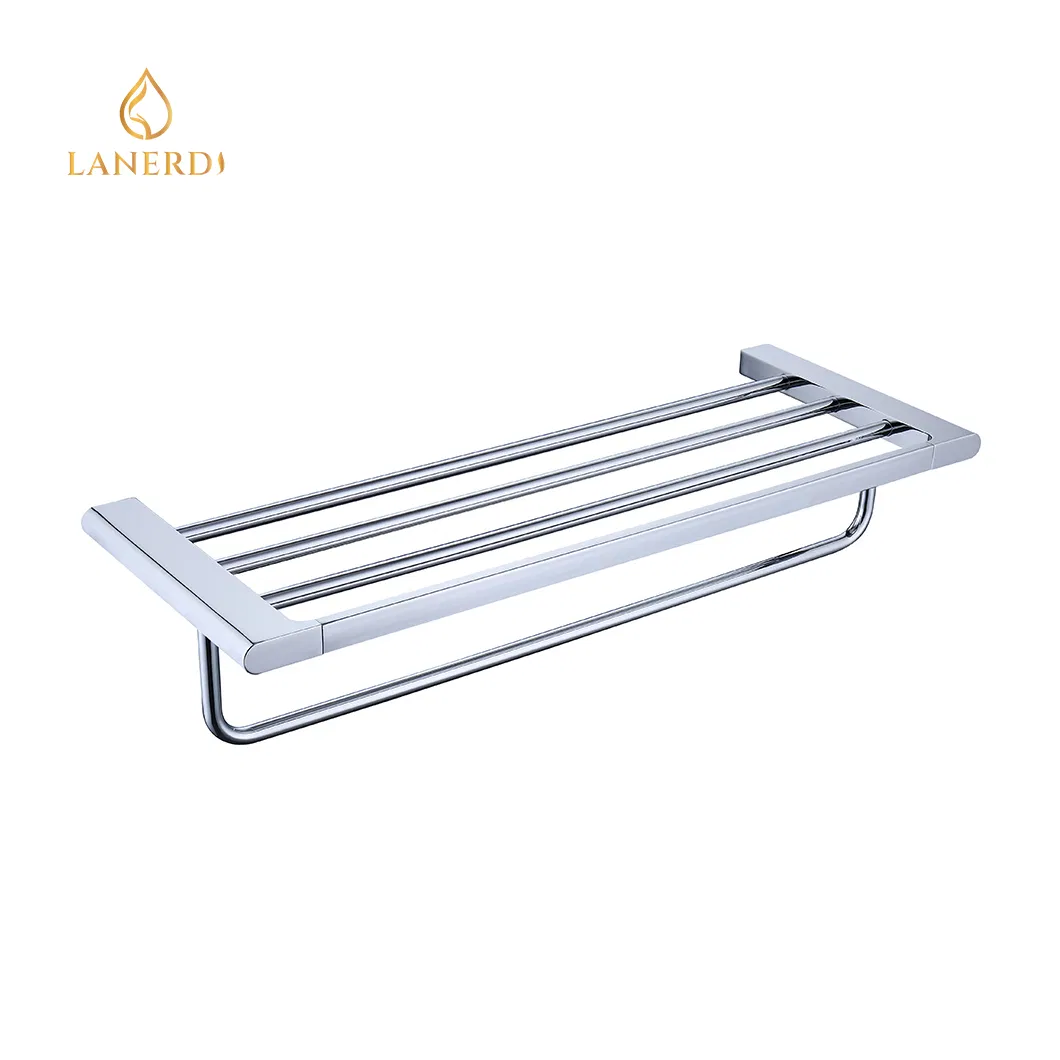 Полотенцедержатель хромированный для ванной комнаты