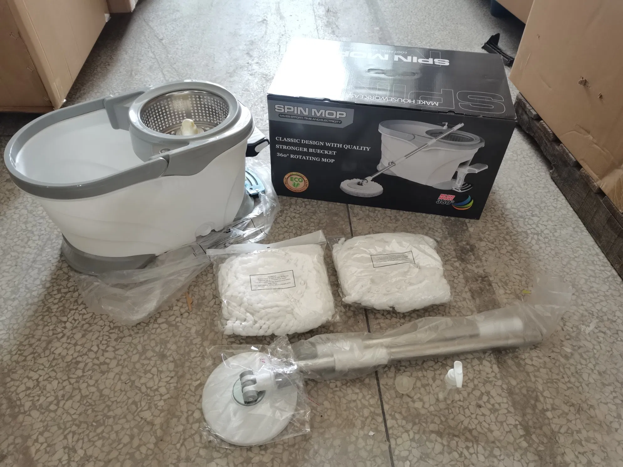 Customized Color Wholesales Telescopic Pole Easy Super Mop