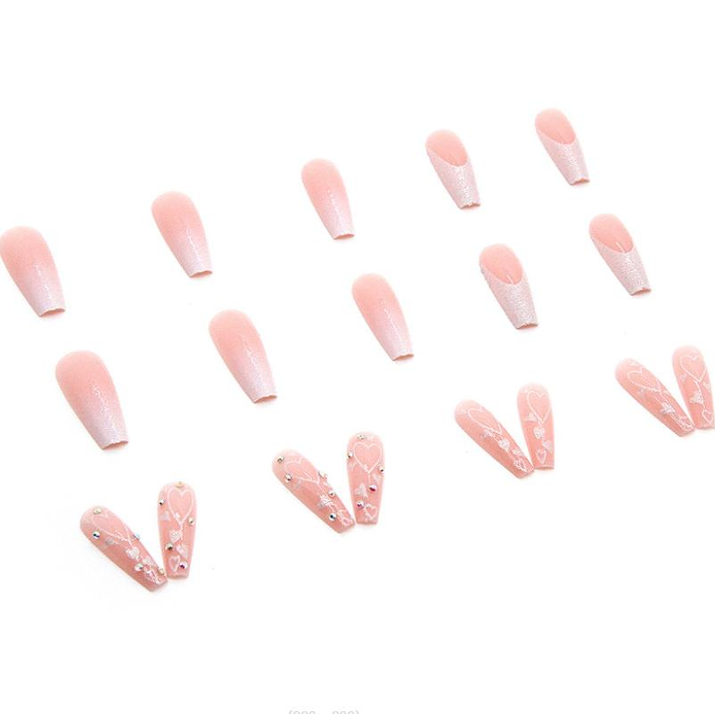 24PCS Press on Nails Fake Nails False Nails Wear Nails