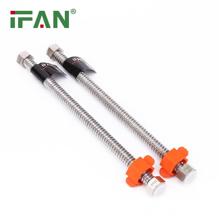 Ifan Chrome Stainless Steel Shower Flexible Hose Pipe for Hand Shower