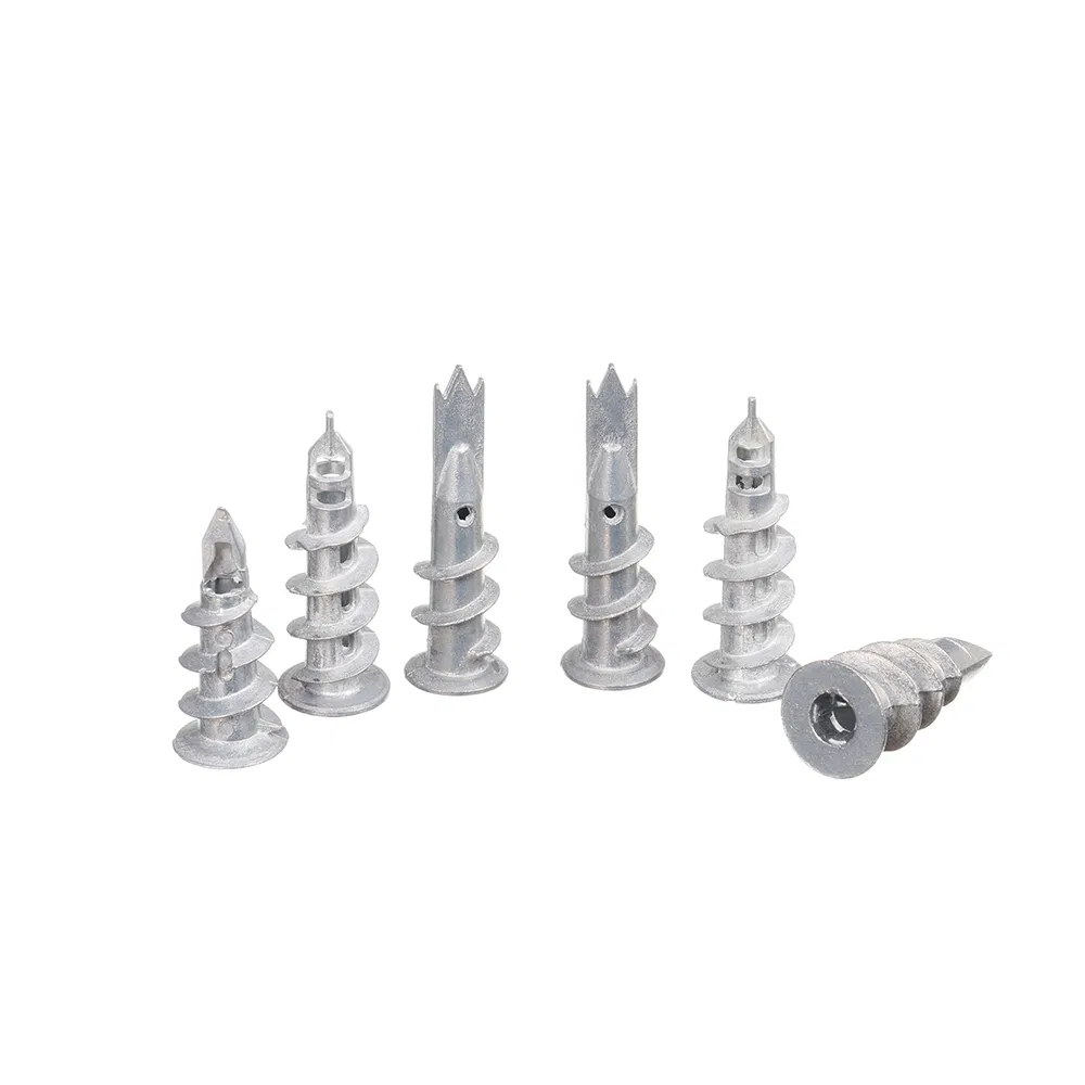 Wall Plasterboard Fixing Dowel Drywall Speed Anchor Zinc Alloy Self Drilling Easy Drive Anchor