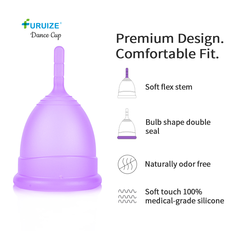 Furuize Wholesale Medical Silicone Copa Menstrual Cup ISO 13485 Period Cup