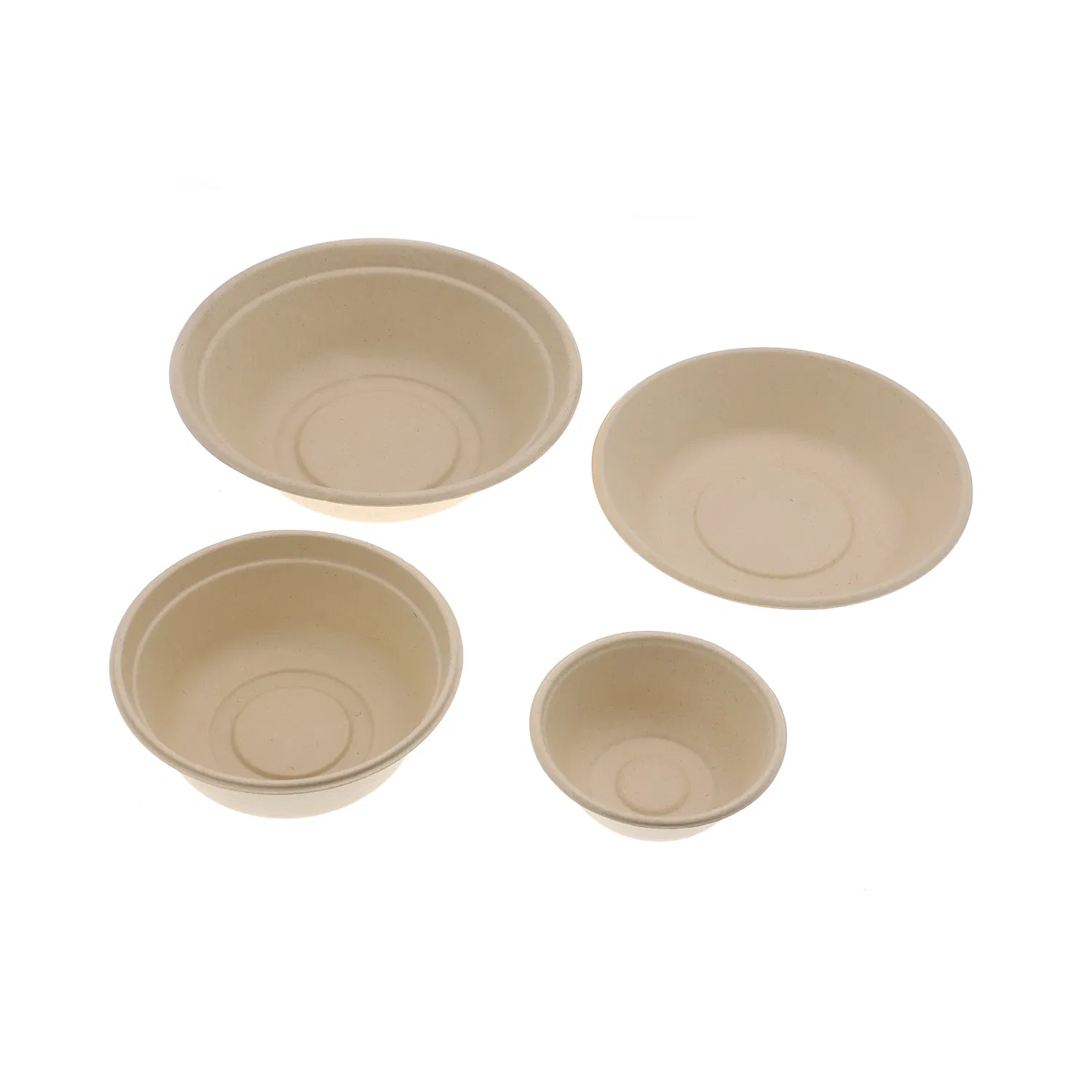 Biodegradable Takeaway Bowl Freezer Oven Microwave Safe Sugarcane Bagasse Soup Bowl with Lid