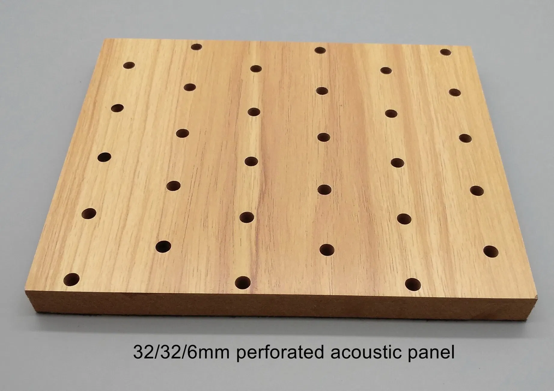 Art Exhibition Building Material Sound-Proof Wall Covering Panels Perforated Acoustic Panel