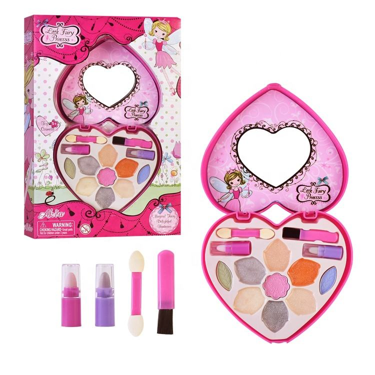 Akiaco Princess Makeup Kit for Kids - Soft, Washable, Fun