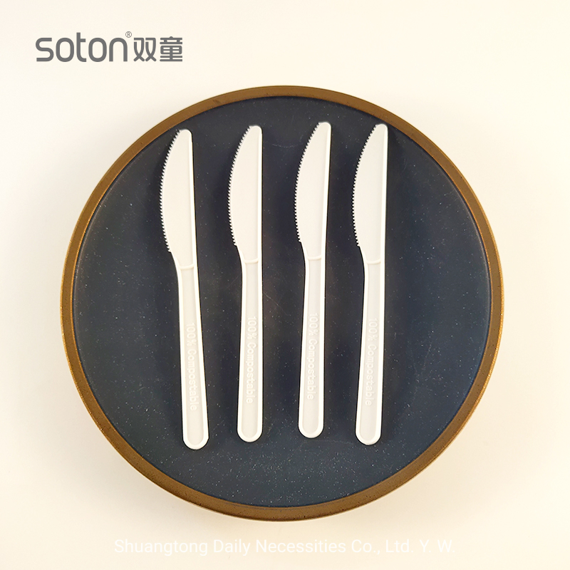 Compostable Eco-Friendly Cpla Knife Cutlery