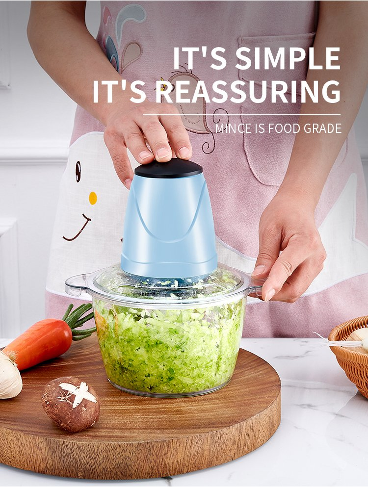 Электрическая тёрка-измельчитель 300W, 2л, нержавеющая сталь