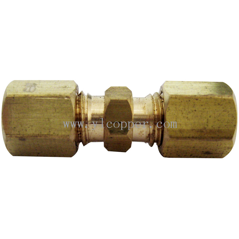 Brass Compression Male Union with High Quality Brass Compression Union