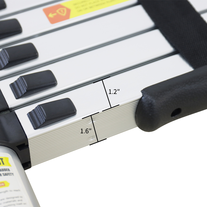 Multifunction Telescoping Extension Ladder Aluminum Collapsible Telescopic Attic Ceiling Ladder Heavy Duty Best Wholesale Price