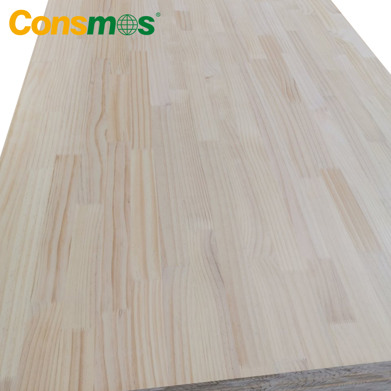 Factory Price Natural Color Radiata Pine Finger Joint Wood Timber Board Plywood for Making Furniture