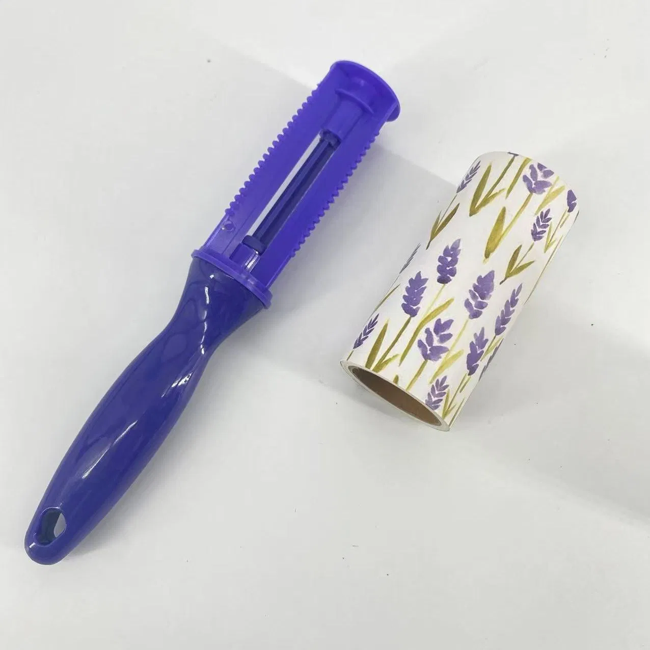 Wholesale Reusable Manual Plastic Style Household Cleaning Set Sticky Paper Lint Roller for Pet Hair Removal