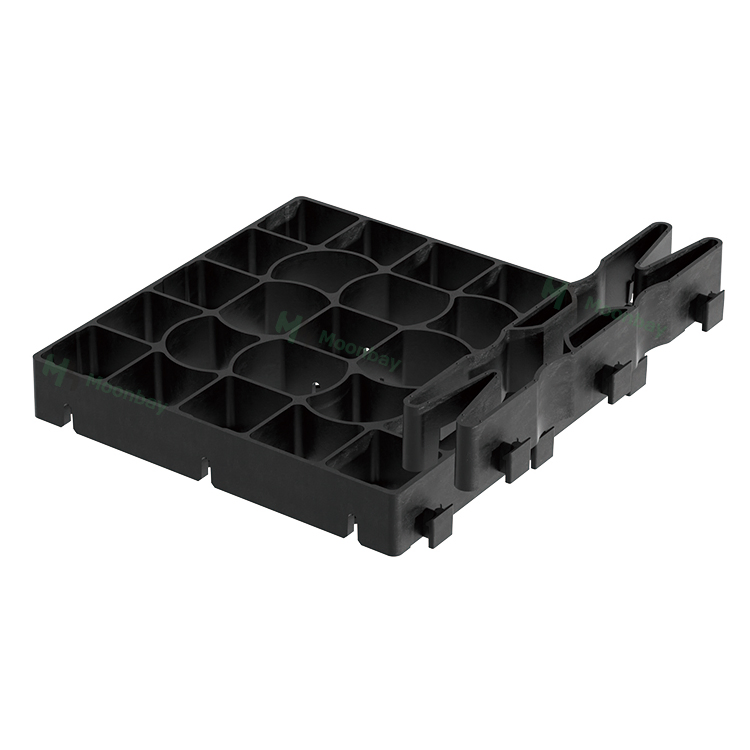 Simple Installation 33cm*33cm*5cm Plastic Non-Slip Base Paving Mud Control Grid Mat