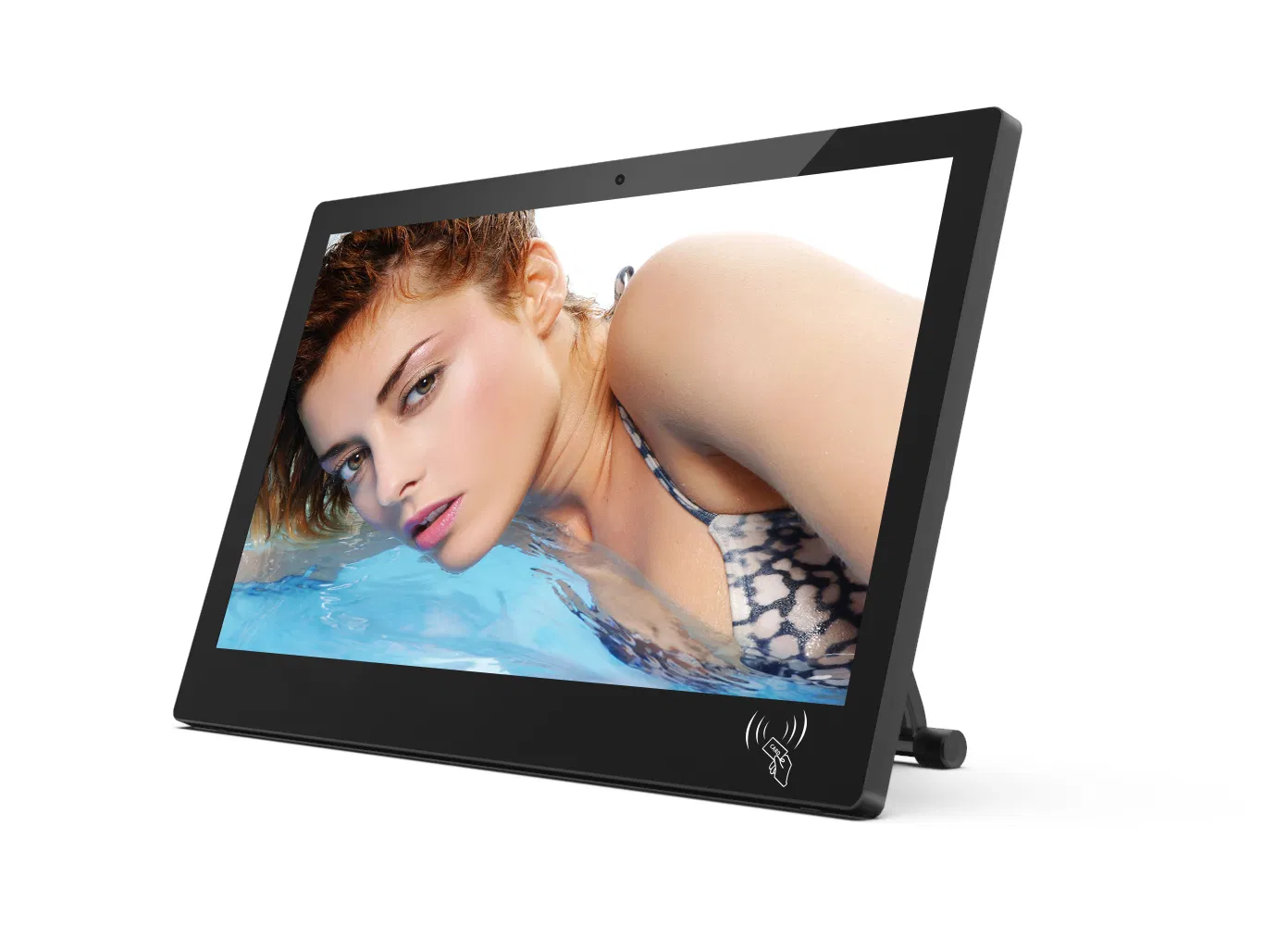 LCD Advertising Player IPS Panel Lifetime Technical Support Multiple Certifications