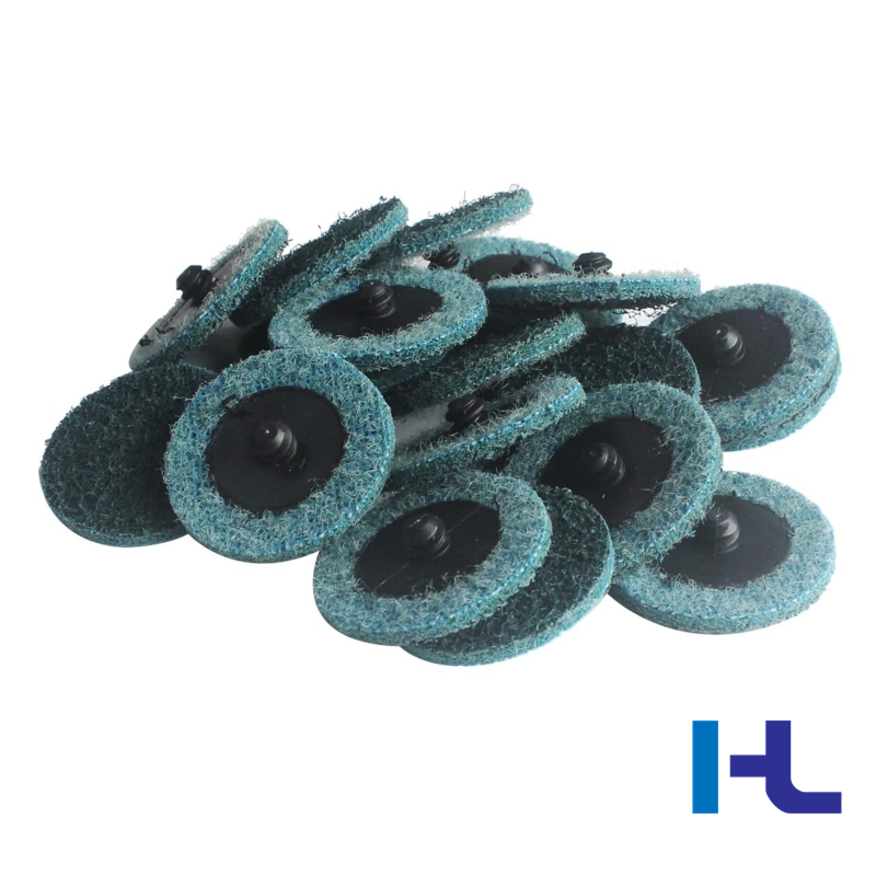 Snap on Non Woven Nylon Surface Prep Quick Change Flap Abrasive Disc for Cleaning