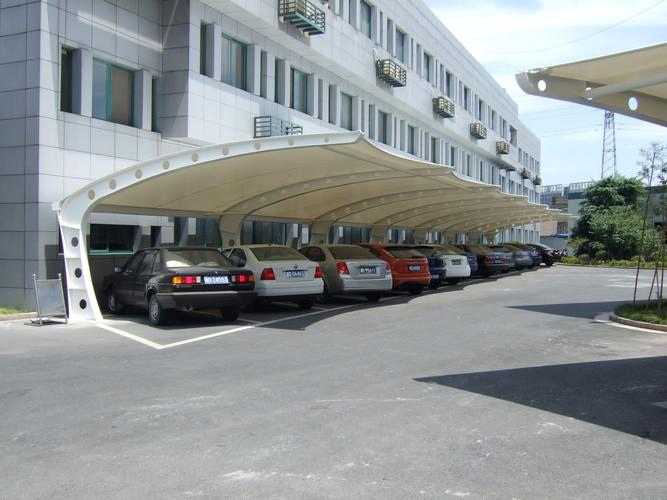 Light Steel Frame Steel Structure Membrane Structure Carport