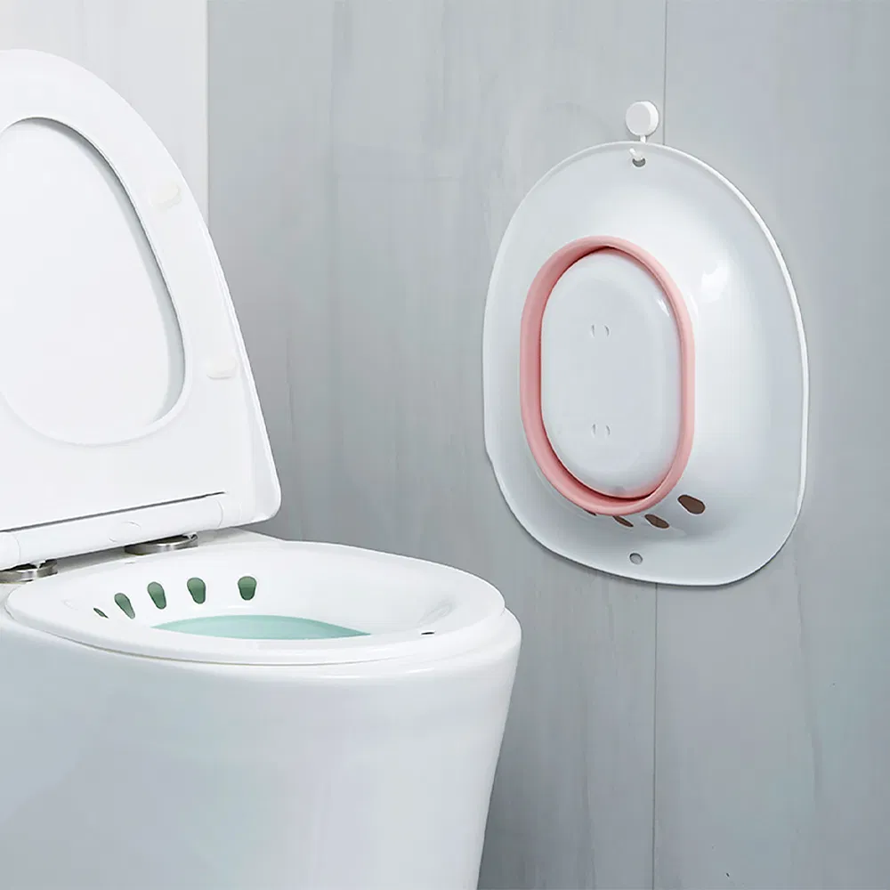 Портативный биде для женщин, пластиковый, складной